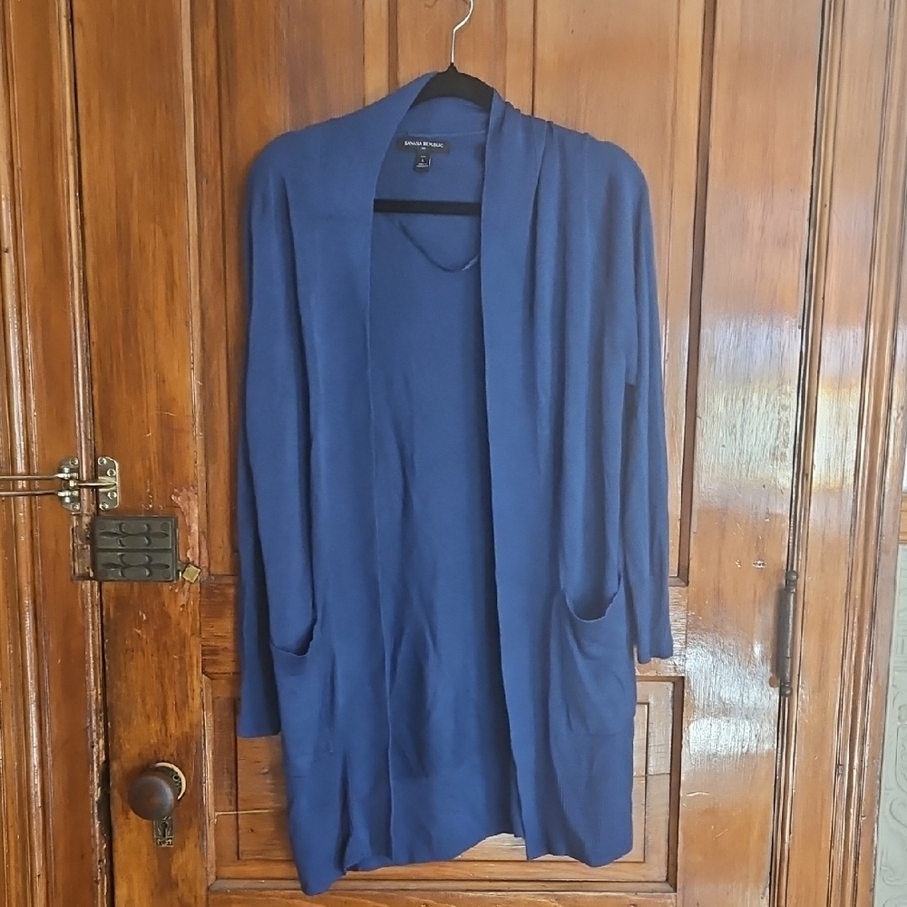 Banana Republic Women's Deep Blue Cardigan